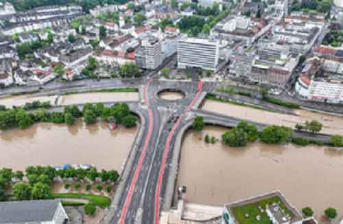 Germany’s Saarland sees flooding after heavy rain