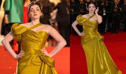Influencer Aastha Shah flaunts her vitiligo on Cannes red carpet