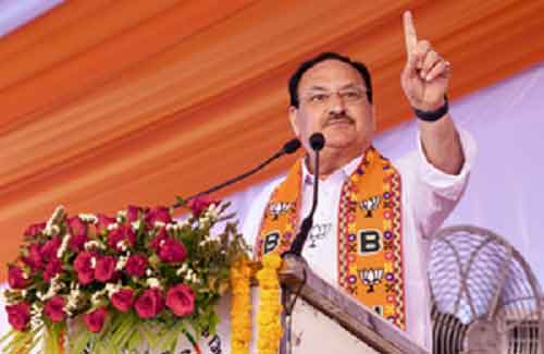Unlike before, today we have a strong govt under PM Modi, JP Nadda says in Chamba