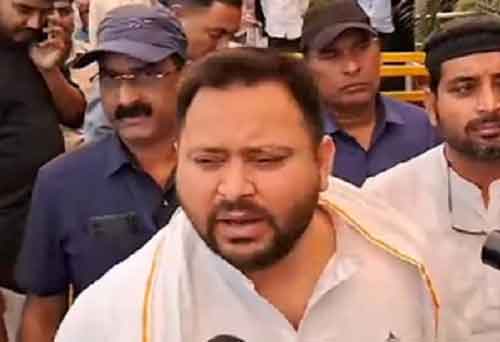 Tejashwi Yadav expresses concern over rising crime graph in Bihar