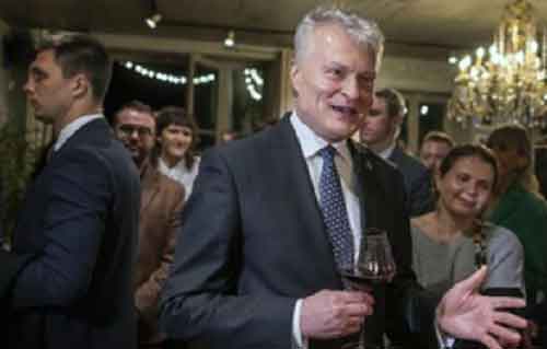 Lithuania confirms results of presidential election, referendum