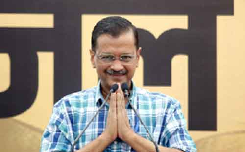 Arvind Kejriwal graffiti case: AAP MLAs write to EC, allege threat to Delhi CM’s life