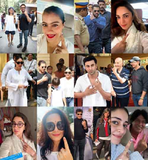 Bollywood stars shine in 5th phase, but don’t inspire Mumbai voters to brave the heat