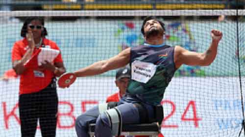 Yogesh Kathuniya clinches silver in 2024 World Para-Athletics Championships