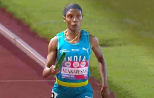 Indian 4x400m Mixed Relay team sets national record in Asian Relay Championships in Bangkok