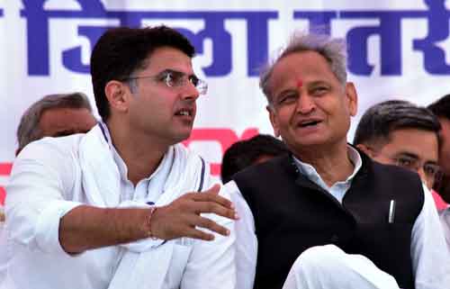 Our leader is the best: Gehlot and Pilot supporters in Rajasthan sing paeans