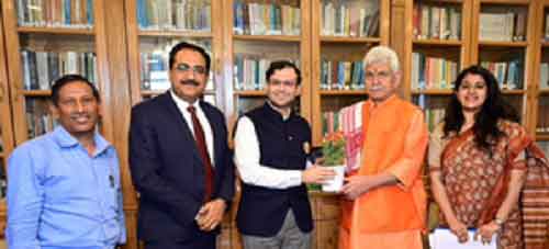 Godrej Industries Group delegation calls on J&K L-G