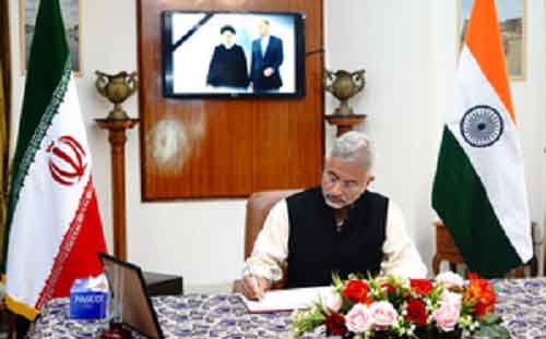 EAM Jaishankar visits Iranian Embassy, says Raisi & Abdollahian contributed to India-Iran relationship