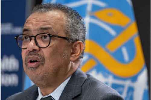 WHO head urges Israel to lift restrictions on aid into Gaza