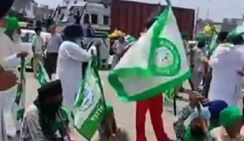 Ahead of PM Modi’s rally in Patiala, farmers head to venue