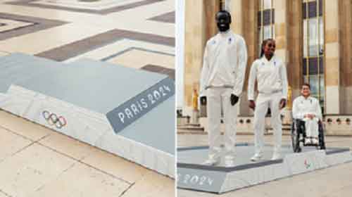 Paris 2024 unveils victory ceremony podiums for Olympic and Paralympic Games