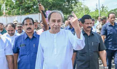 CM Naveen Patnaik casts vote, says BJD will form stable govt in Odisha again