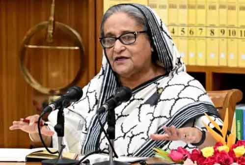 Bangladesh PM Sheikh Hasina promises apartments for labourers, slum-dwellers