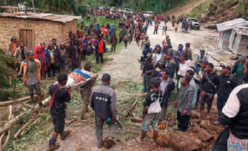 Australia, NZ pledge millions to Papua New Guinea after deadly landslide