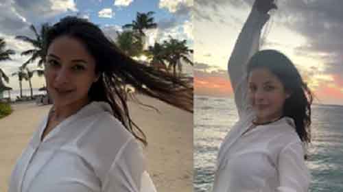 Shehnaaz Gill grooves to ‘Aye udi udi’ as she enjoys holiday in Mauritius