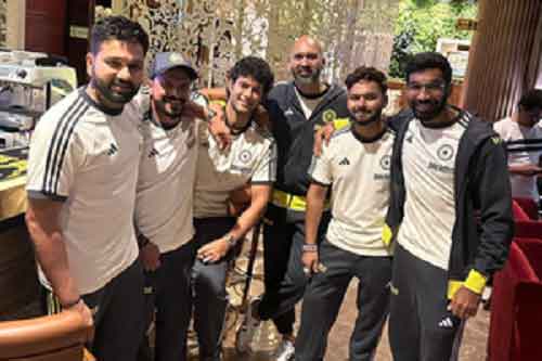 T20 World Cup: Rishabh Pant shares photo with teammates as India players leave for New York