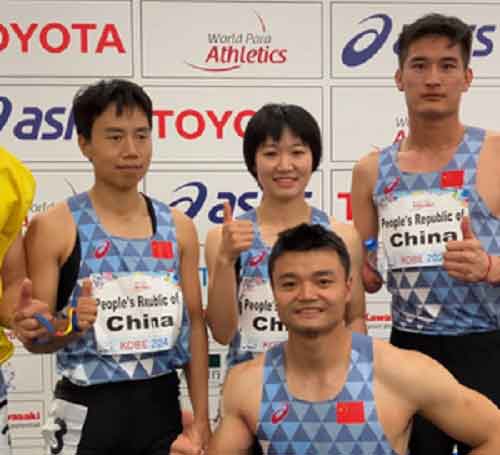 Para-Athletics Worlds: Sun Pengxiang, Wen Xiaoyan set World Records as Chinese stars dominate