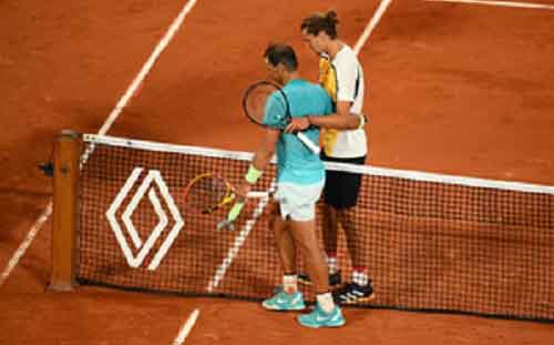 French Open: Alexander Zverev stuns Rafael Nadal in first-round blockbuster