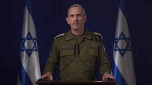 Israel’s military spokesman says Hamas ‘cannot be eliminated’