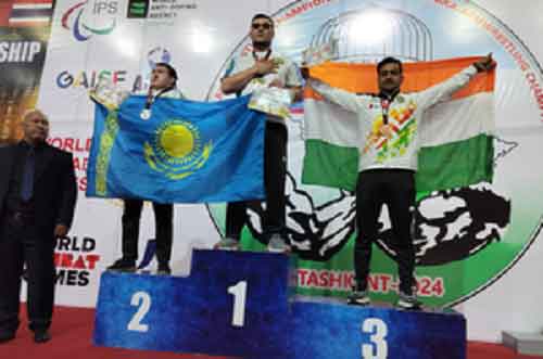 Shrimant Jha wins gold as Indian armwrestlers shine at Asian Championship 2024