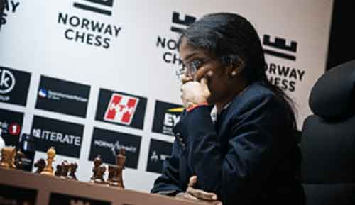 Norway Chess: Vaishali beats Humpy; Praggnanandhaa loses to Ding Liren in Armageddon