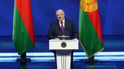 Belarus suspends participation in conventional arms treaty in Europe