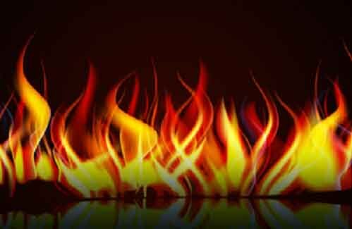 Five killed in fire in Indonesia