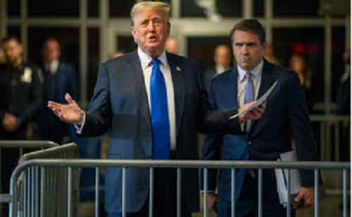 Amid election campaign, Trump first former president convicted of crime