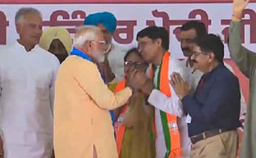 Ahead of polls, BJP’s Anandpur Sahib nominee gets a boost with backing of PM, BJP chief and UP CM
