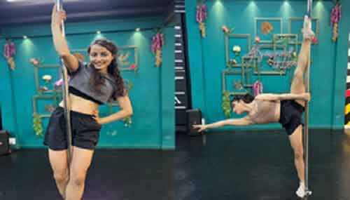 Niyati Fatnani opts for pole dance workout for ‘KKK14’: ‘Helps me build a stronger core’