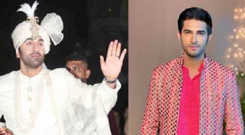 Shubham Dipta inspired by Ranbir Kapoor’s wedding look for ‘Mangal Lakshmi’