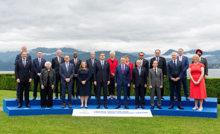 G7 finance ministers’ meeting ends in Italy