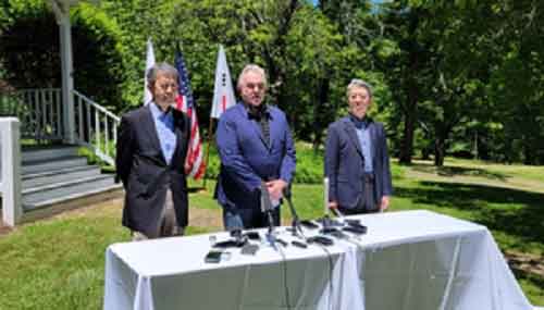 South Korea, US, Japan condemn North Korea launches, reaffirm peninsula denuclearisation goal