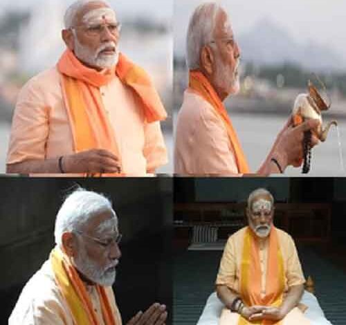 PM Modi’s meditation at Vivekananda Rock Memorial in Kanyakumari continues