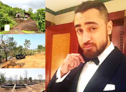 Imran Khan shares pictures of a country villa designed by him on a stone plinth