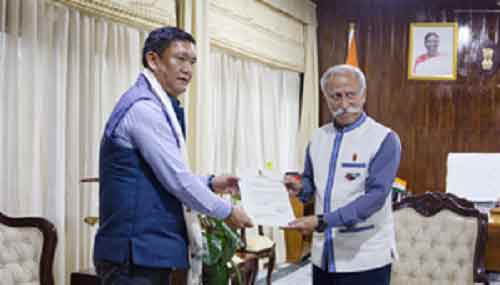 Arunachal CM Khandu resigns, Guv advises to continue till new govt takes office