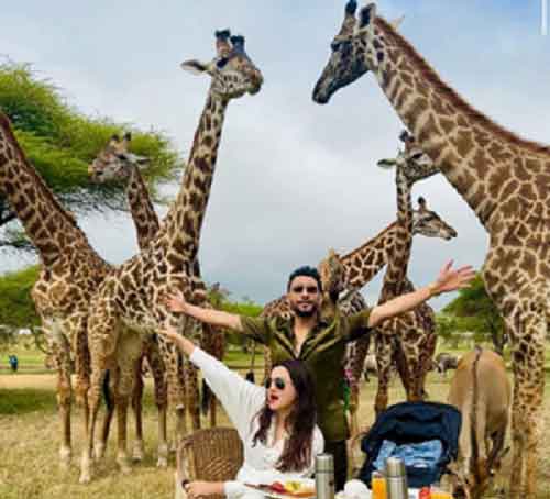 Gauahar Khan enjoys family vacation in Tanzania; drops breakfast photos