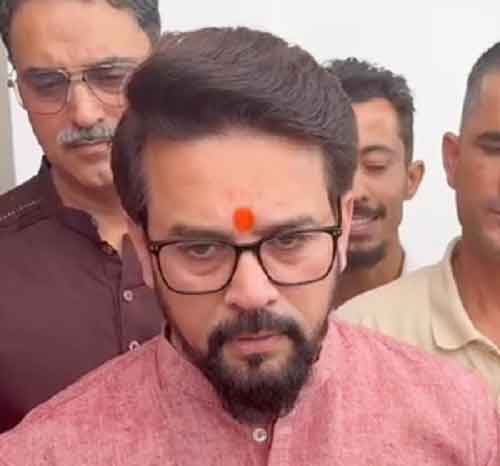 Country needs stable government and honest leader like PM Modi, says Anurag Thakur