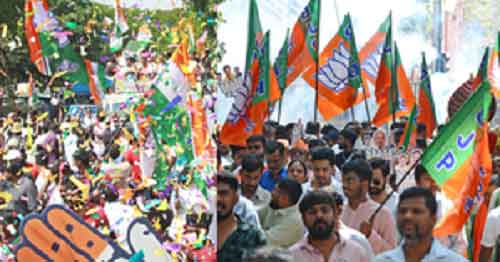 Karnataka: BJP leading in 16 seats, Cong ahead in 10