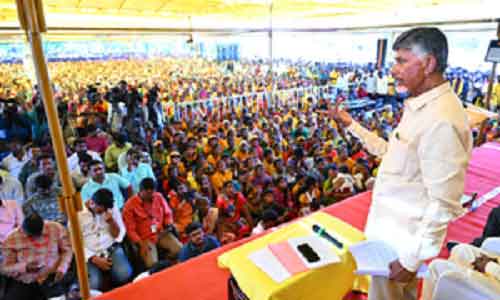 Victory celebrations break out in TDP camp