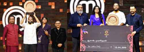 Chennai’s Akash Muralidharan tops ‘MasterChef India Tamil’; Anantapur’s Mahboob Basha wins Telugu title