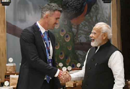 Kevin Pietersen congratulates PM Modi with post in Hindi for bagging third term