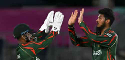 T20 World Cup: Bangladesh narrowly edge past SL to secure two wickets victory