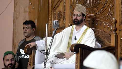 Mirwaiz Umar Farooq placed under house arrest in J&K