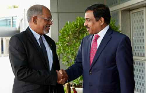 Seychelles VP Ahmed Afif arrives for PM Modi’s swearing-in ceremony