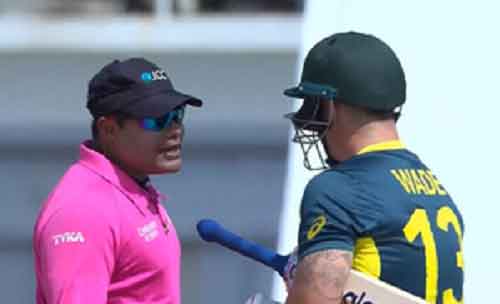 T20 World Cup: Wade reprimanded for breaching ICC Code of Conduct over dissent towards umpire