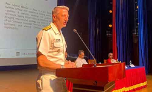 US-India defence ties has become a pillar of global peace: US Rear Admiral Michael Baker