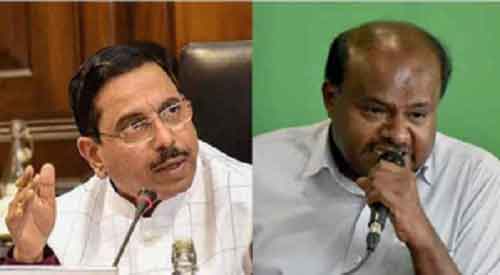 Kumaraswamy makes Cabinet debut, Pralhad Joshi gets new charge