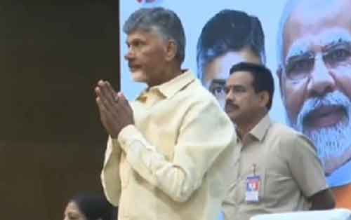 Chandrababu Naidu unanimously elected leader of NDA MLAs in Andhra Pradesh