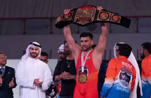 Sangram Singh becomes first Indian male wrestler to enter world of MMA